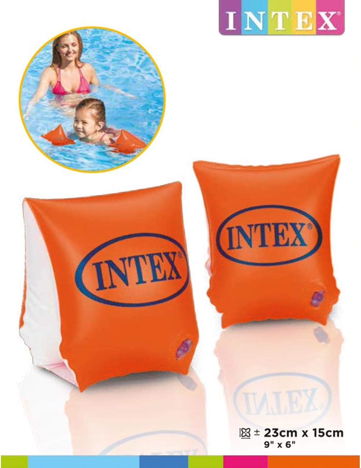 58642 - İntex 23cm Kırmızı Çocuk Kolluk