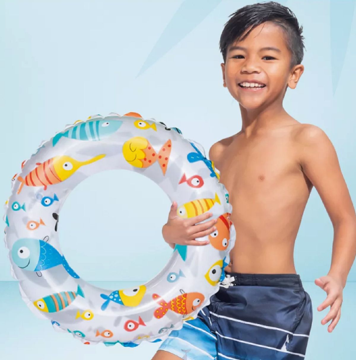 59241 - İntex 61cm Desenli Çocuk Simit