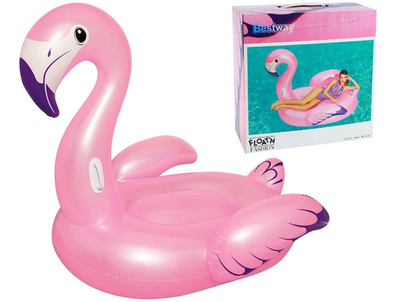 41119 - Bestway 173cm Sevimli Flemingo Binici