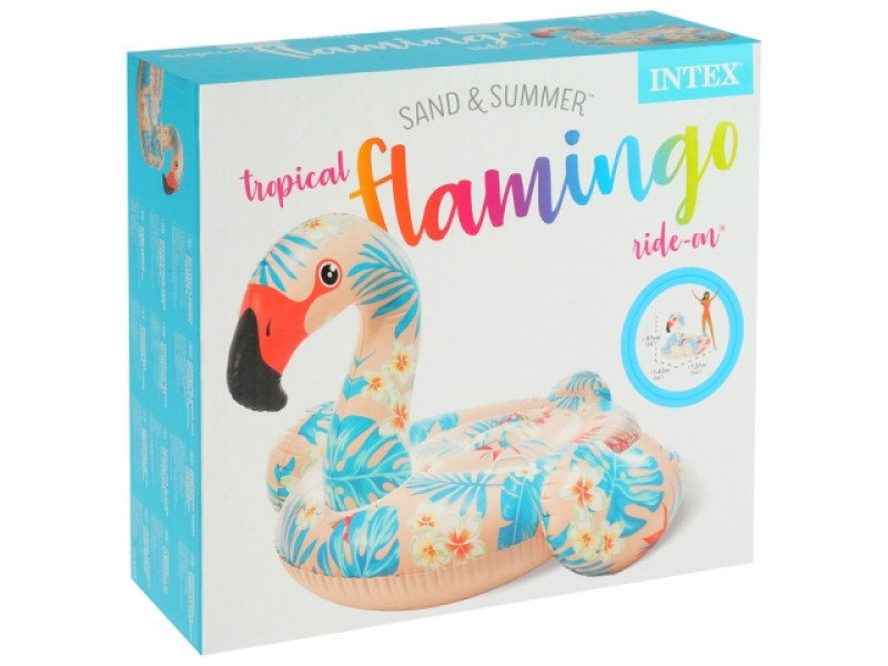 57559- İNTEX 142cm Tropical Flemingo Binici