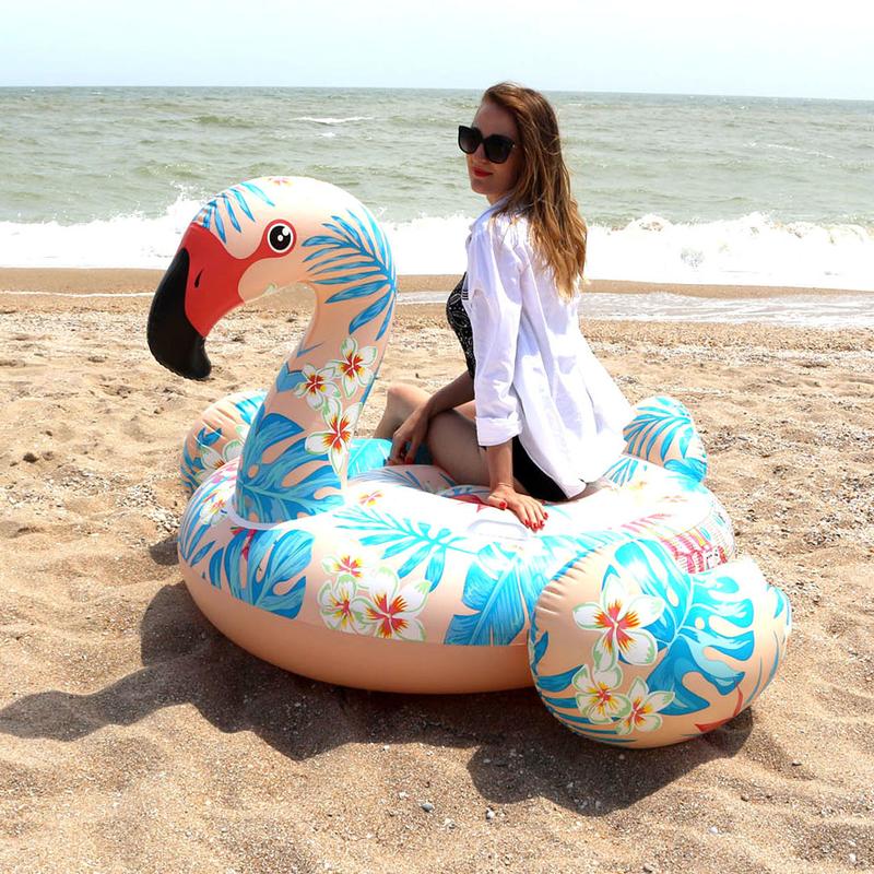 57559- İNTEX 142cm Tropical Flemingo Binici