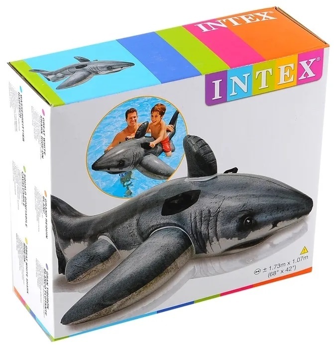 57525 - İNTEX 173cm Gerçekci Köpek Balığı