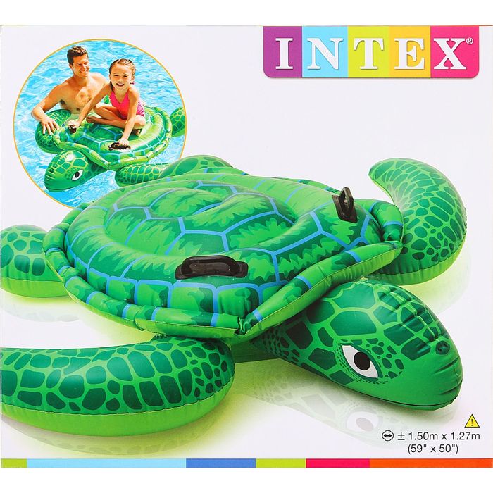57524 - İNTEX 150cm Sevimli Kaplunbağa Binici