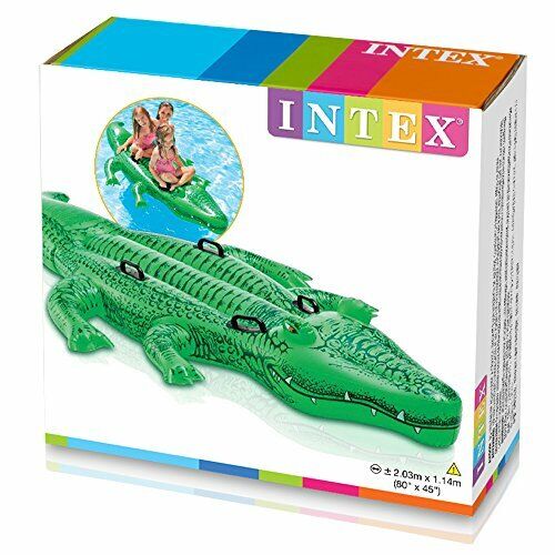 58562- İNTEX 203cm Sevimli Jumbo Timsah Binici