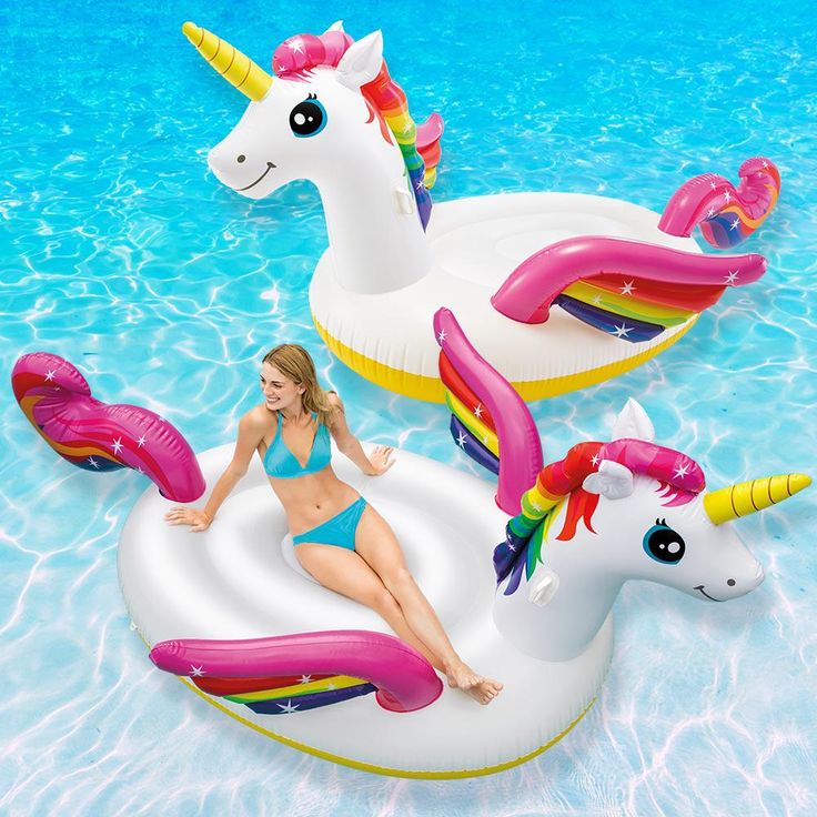 57561- İNTEX 198cm Sevimli Jumbo Unicorn
